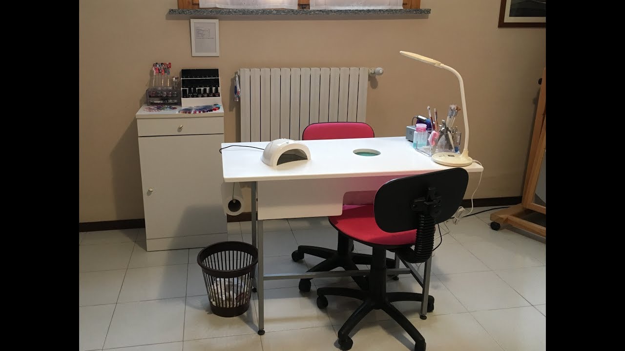 La Mia POSTAZIONE UNGHIE!