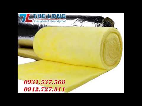 Video Bông sợi thủy tinh cách nhiệt | bông thủy tinh chống... - youtube