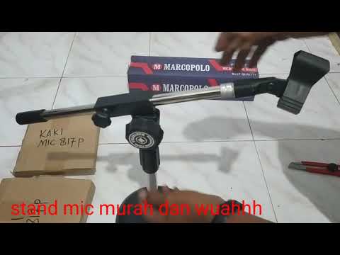 Video: Dudukan Mikrofon Desktop: Pilih Pemegang, Dudukan Dan Tripod Mikrofon. Lihat Model Di Atas Meja