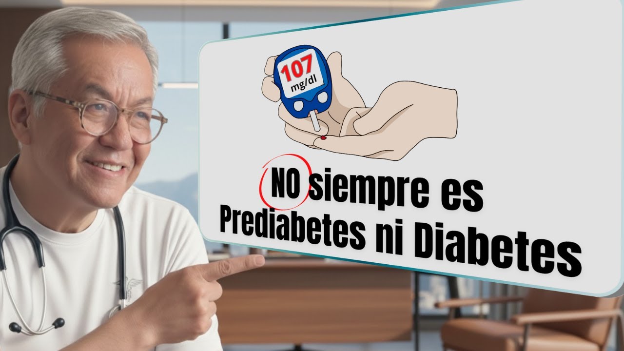 GLUCOSA ALTA en ayunas: cuando NO es diabetes ni prediabetes