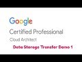 GCP Data Storage Transfer Between Regions Demo google cloud platform google cloud platform exam