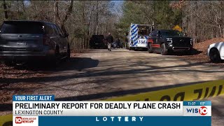 Preliminary Ntsb Report For Lexington County Plane Crash Released