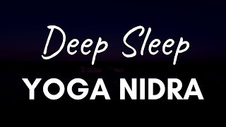 Trouble sleeping? Try this Deep Sleep Yoga Nidra, more relaxing + restorative than sleep meditation.