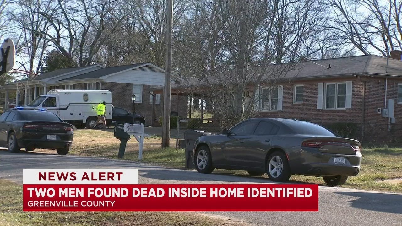 Coroner identifies men found dead inside Greenville County home - YouTube