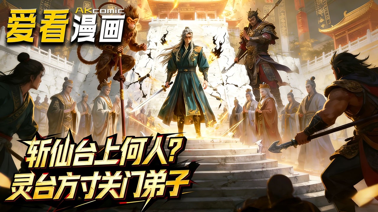 🔥【新番全集来袭】《斩仙台上何人？灵台方寸关门弟子》 斩仙台上死局翻盘！陆凡绑定人生编辑器，逆改天命，闹翻天庭，杀出一条无敌仙路！#anime #玄幻 #爱看漫画 #爽文