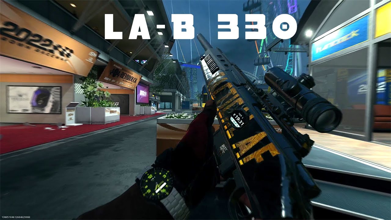 【PC版COD:MW2 】 LA-B 330カスタム紹介！ - YouTube