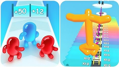 Best mobile Gameplay Join Blob Vs Tall man Run 4k Video