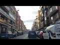 Calles Estrechas en Madrid - Viaje en Coche VIDEO 2K