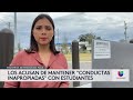 Profesor es arrestado por relación inapropiada con alumna, es el tercero en dos meses