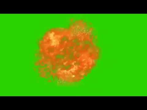 [earrape]-explosion-green-screen