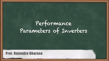 Mastering Performance Parameters Of Inverters | GATE Power Electronics