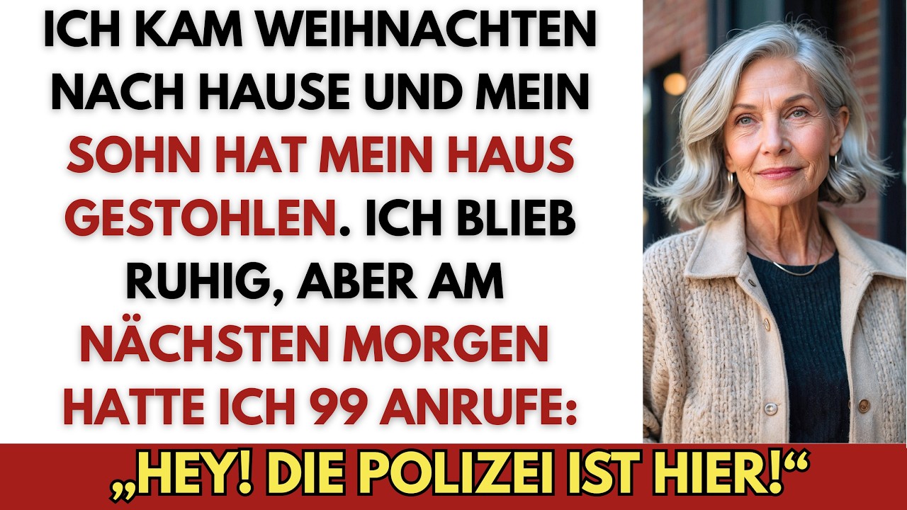 Ich stand vor meiner eigenen Haustür und mein Schlüssel passte nicht mehr. Das Schloss war weg, ersetzt durch ein Zahlenschloss – und hinter den Fenstern hingen Vorhänge, die ich nie gekauft...