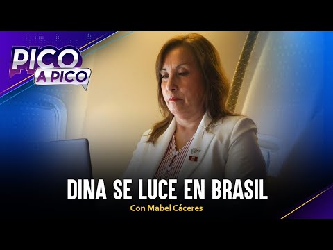 Dina se luce en Brasil | Pico a Pico con Mabel Cáceres