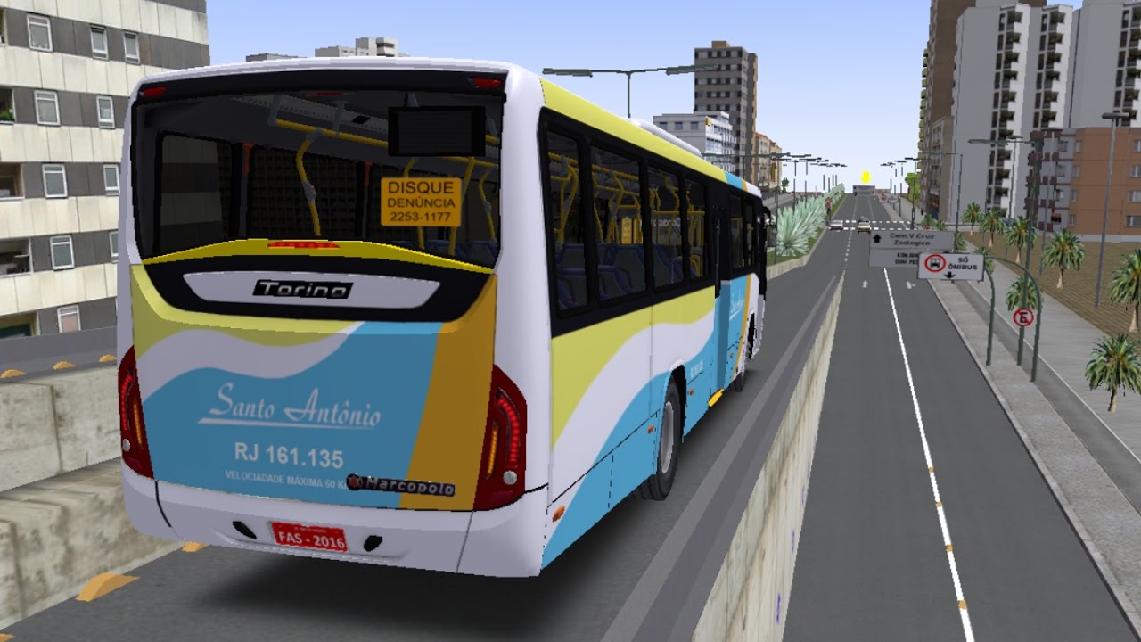 🔴[OMSI 2] Torino 2014 OF-1721 Bluetec 5 Vidro Selado / Mapa Beira Mar - Lançamento !