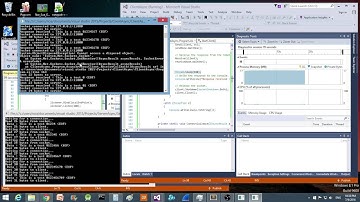 Modify the Asynchronous Server and Client Example Microsoft Visual Studio C# Console App
