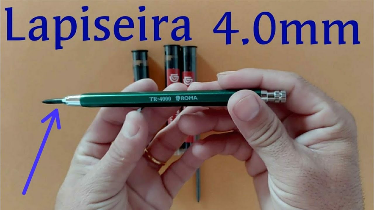 Lapiseira Porta Minas 4 0mm Youtube Lapiseira Porta Minas 4 0mm Youtube