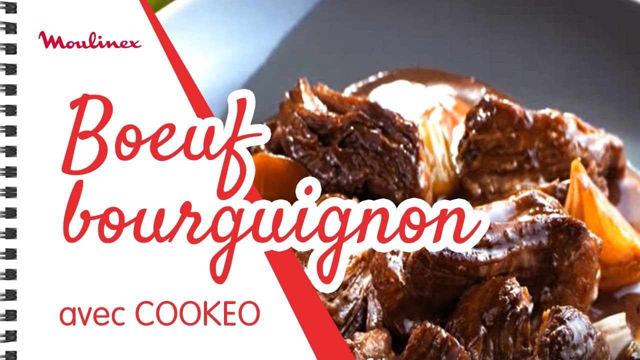 Boeuf bourguignon avec COOKEO | Les recettes Moulinex