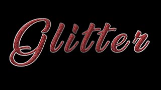 Photoshop Text Effects | How to Create Glitter Text Photoshop By Ps Art