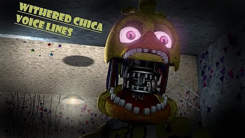 [SFM] Withered Chica voicelines animated