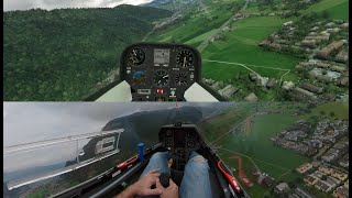 Comparison between reality and flight simulators (Condor 2, XPlane 11 and MS Flight Simulator 2020)