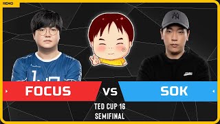 WC3 - [ORC] FoCuS vs Sok [HU] - Semifinal - TeD Cup 16