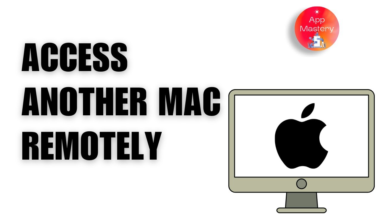 How To Remotely Access Another Mac - YouTube