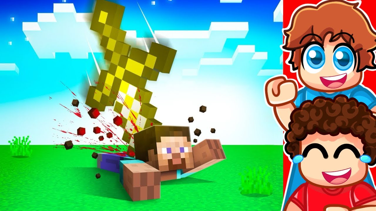 STEVE vs Minecraft KILICI! Komik Animasyonlar