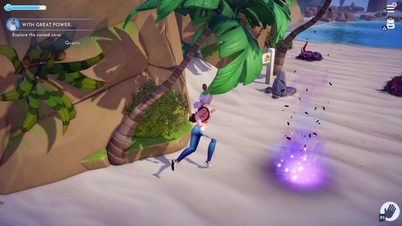 Explore the cursed cave / استكشاف الكهف الملعون / Disney dreamlight