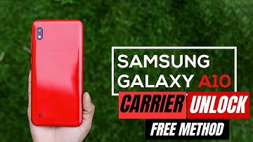 Unlock Samsung A10 How to Unlock Samsung A10 with SIM Network Unlock Pin