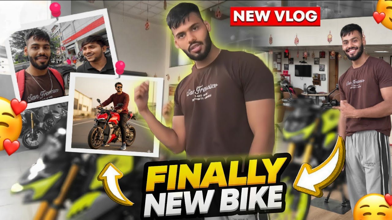 FINALLY Apni New Bike Dekhne Aa Gaye 😊