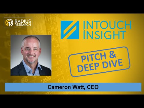 Intouch Insight (INX) CEO Cameron Watt Pitch, Deep Dive, Q&A