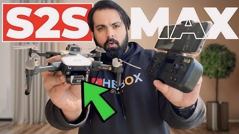 S2S Obstacle Avoidance 8K Brushless Drone – Just Released !