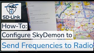 Send SkyDemon Frequencies to a f.u.n.k.e ATR833 – SD-Link Bluetooth Adapter
