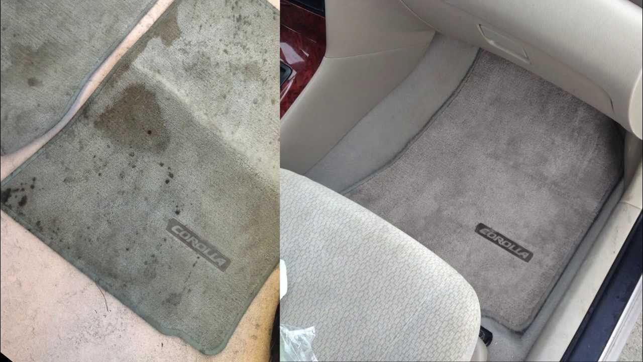 How to Clean Car Floor Mats