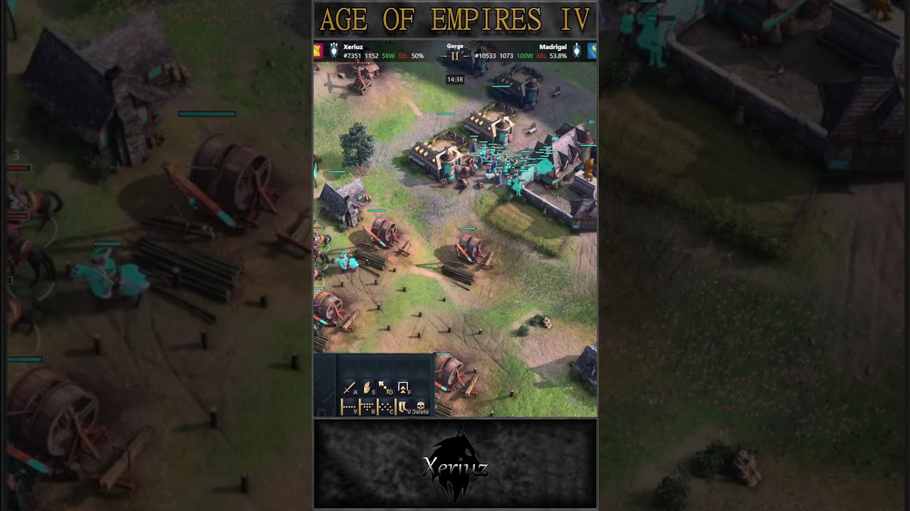 Age of Empires IV - 1v1 Ranked Highlights 6