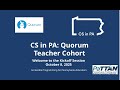 Accessible Programming with Quorum Kickoff Meeting
