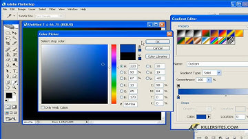 Photoshop gradient tool part 2