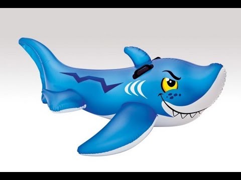 Inflatable Shark Raft Inflatable Shark Raft | Intex 56567EP - YouTube