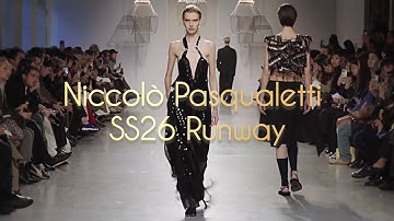 🔴 Unconventional Tailoring: Niccolò Pasqualetti SS26 Runway | HIGH FASHION MENSWEAR