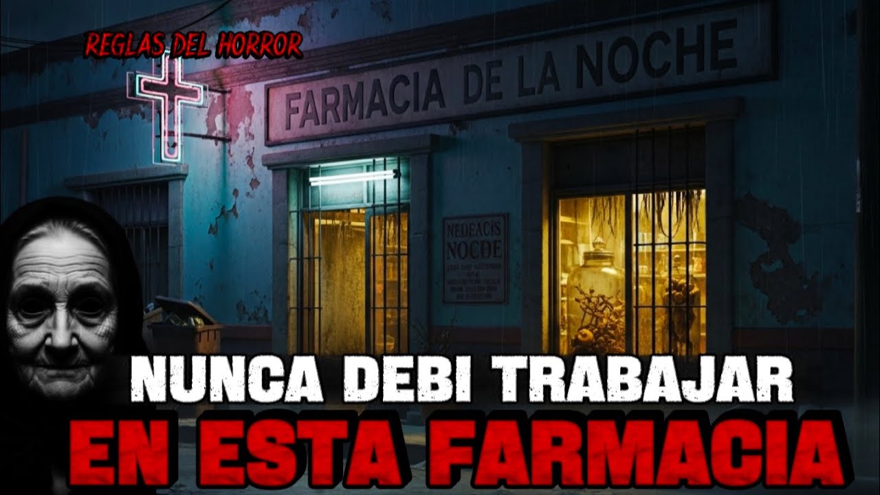 🔴REGLAS EXTRAÑAS QUE DEBES SEGUIR SI TRABAJAS EN UNA FARMACIA DE NOCHE💀👁️
