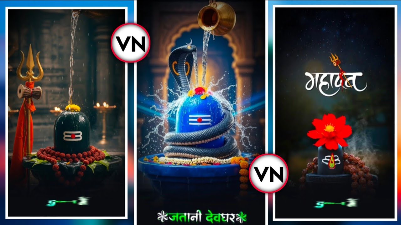 🔥 Trending Shivling Status Video Editing | Sawan Special Shiv Bhakti Reels Tutorial 2025 🔱
