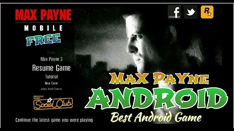 MAX PAYNE free Download on any Android Device (Hindi/Urdu/English)