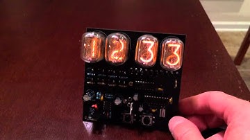 MSP430 Nixie Clock