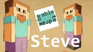 How to Draw a Minecraft Man Steve Easy Pastel Drawing for Kids Art Beginners Tutorial screenshot 4