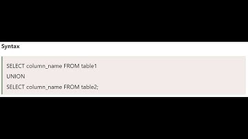 SQL Set-Operators|SQL|ETL|SQL Set Operations|