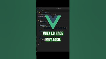 Vuex lo hace muy facil! #shorts