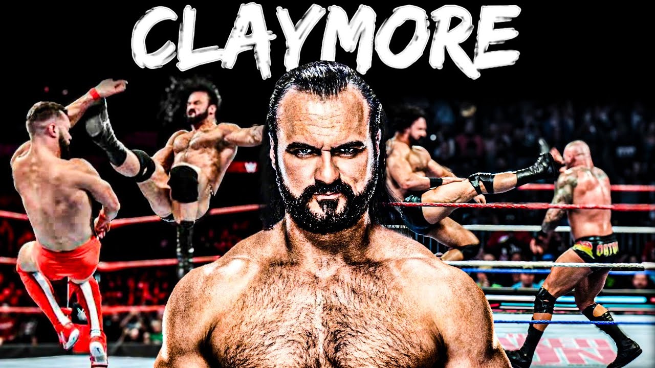 Подборка ударов «Клеймор» Дрю Макинтайра из WWE (2022-2026) [Последнее обновление]