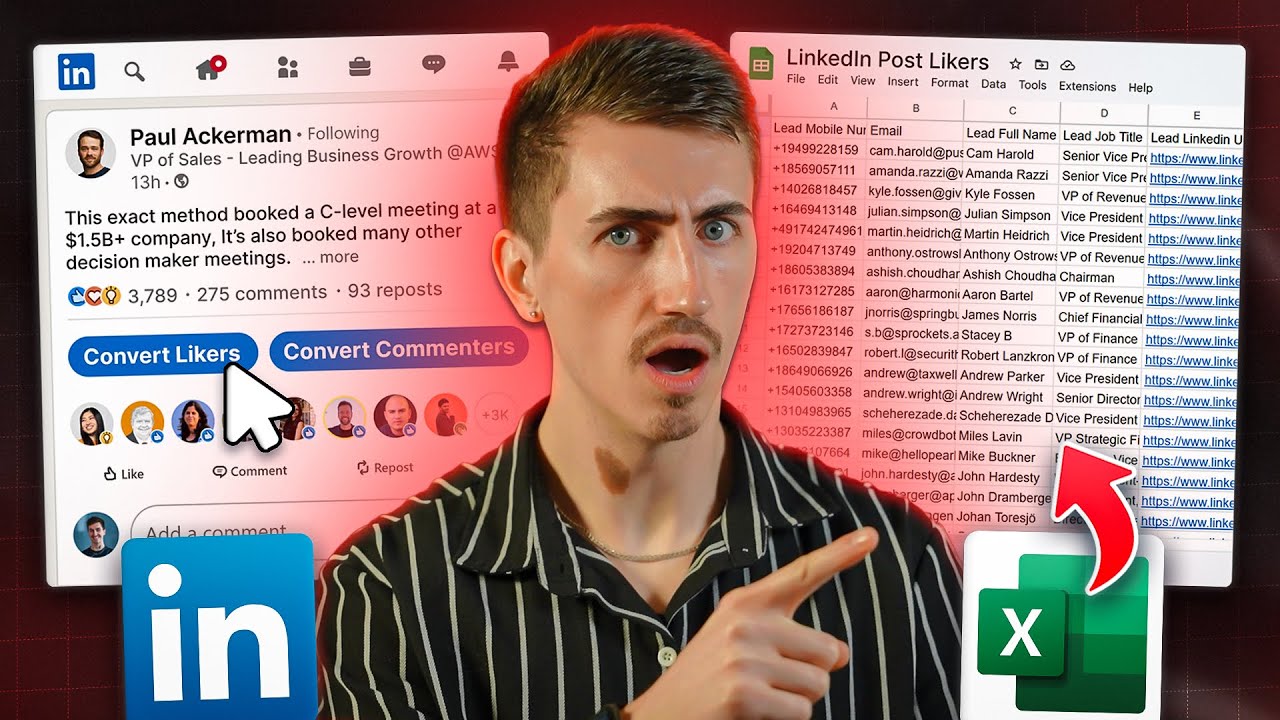 How to Export LinkedIn Posts Likers & Commenters? (Easiest Method ...