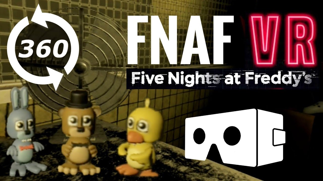 360° video] Halloween Horror Five Nights at Freddy's VR Help Wanted Virtual  Reality Experience 