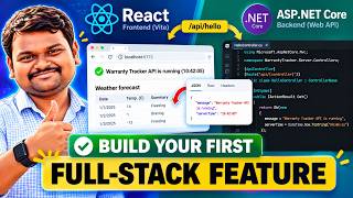 🚀 Build Your First Full-Stack Feature | React + ASP.NET Core Web API | Tamil Tutorial News